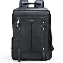 JEEP BULUO Trend Casual Laptop Bags High Capacity Feature Backpack Computer New  - £77.32 GBP