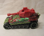 2015 Hot Wheels Die-Cast Vehicle: Tanknator - Red / Green version - $4.00