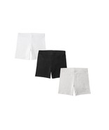 Three (3) Member&#39;s Mark Cartwheel Shorts ~ Black/Gray/White ~ Girl&#39;s Siz... - $14.96