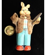 Vintage Wind Up Musical Bunny Japan Toy Parts Repair - $19.99