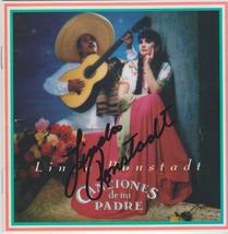 Signed Linda Ronstadt Cd Canciones De Mi Padre Autographed With Coa - £162.38 GBP