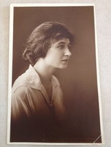 Vintage Antique Early 1900s BETTY Sepia Portrait RPPC Real Photo Postcard - $65.00