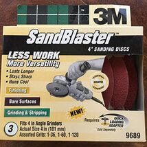 3M SANDBLASTER Grinding/Finishing Ass't Disc 4" 9689 - $6.95