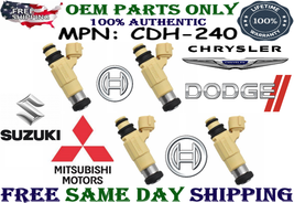 Nikki OEM Fuel Injector for 2002, 2003 Mitsubishi Lancer 2.0L I4 BRAND NEW 4Pcs - £171.31 GBP