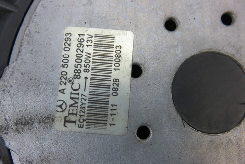 Mercedes R230 SL55 cooling fan assembly, 2205000293 Item image 5