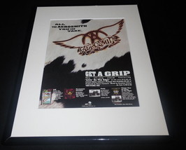 Aerosmith 1993 Get a Grip Framed 11x14 ORIGINAL Vintage Advertisement - £27.17 GBP