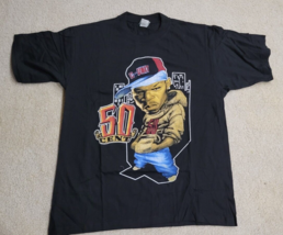 Vintage 50 Cent Get Rich Or Die Tryin Rap Tee T-Shirt XL G-UNIT Hip-hop ... - £168.86 GBP