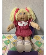 First Edition JESMAR Vintage Cabbage Patch Kid Lemon Hair Blue Eyes Head... - £316.51 GBP