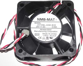 NMB-MAT 2410ML-05W-B39, 24V DC 3-Wire Case/Cooling Fan For Fanuc A90L-00... - $5.75