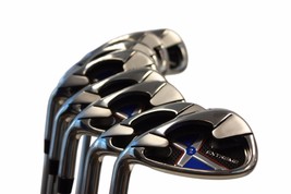 +2&quot; Big Xl Tall Custom Made Lh Left Handed Golf Clubs 4-SW Taylor Fit Set Irons - £315.99 GBP