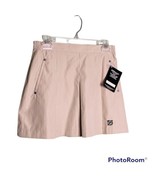 JAMIE SADOCK Size 8 Beige Tan Golf Tennis Skirt Pleated Athletic Pockets... - $23.36