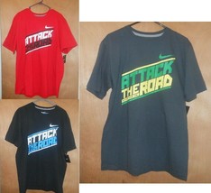 Nike Mens TShirt Attack the Road Size L or XL ,2XL Regular Fit NWT - £16.01 GBP