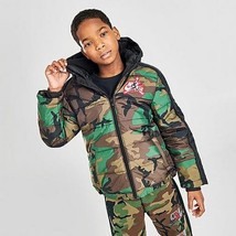 Nike Jordan Big Boys Nike Jump Man Classic Puffer Jacket, Age 12/13 Size Large - £73.32 GBP