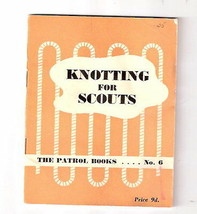 Boy Scouts U.K. KNOTTING FOR SCOUTS by W.J. Genese  Ex++ 1950/1951  A G - $30.20