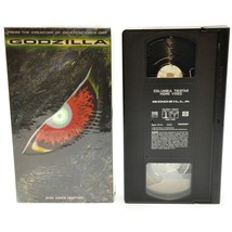 Godzilla VHS Matthew Broderick Creature Horror Embossed Cover - £10.09 GBP