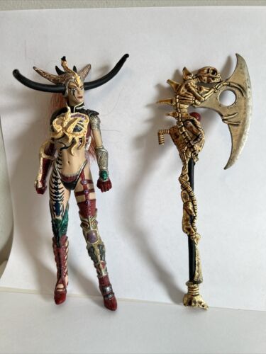 Vtg 1998 McFarlane Toys Spawn Dark Ages The Skull Queen Ultra-Action Figure - $8.86