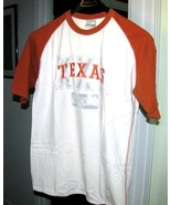 TEXAS LONGHORNS Cotton Tee SHIRT Size L Old Varsity - €11,12 EUR
