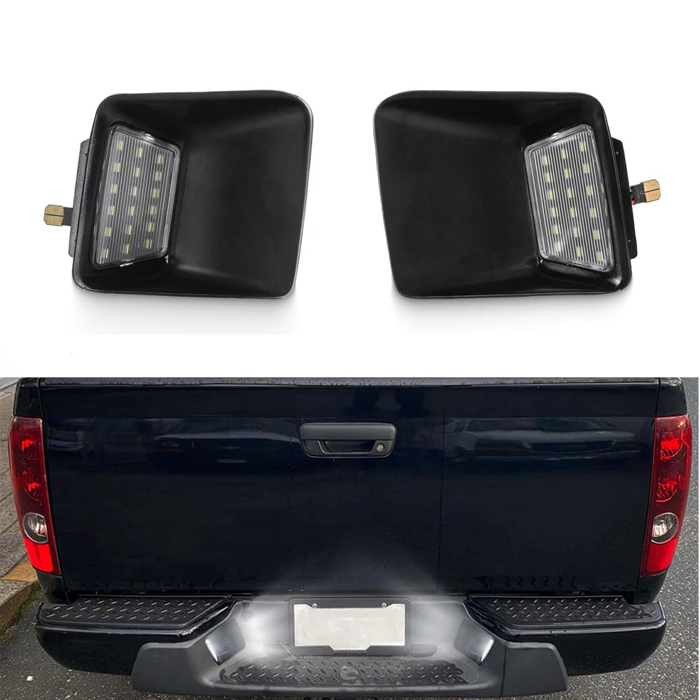 For 2004-2012 Colo GMC Canyon White 6500K LED Rear Number License Plate Light Ca - £140.00 GBP