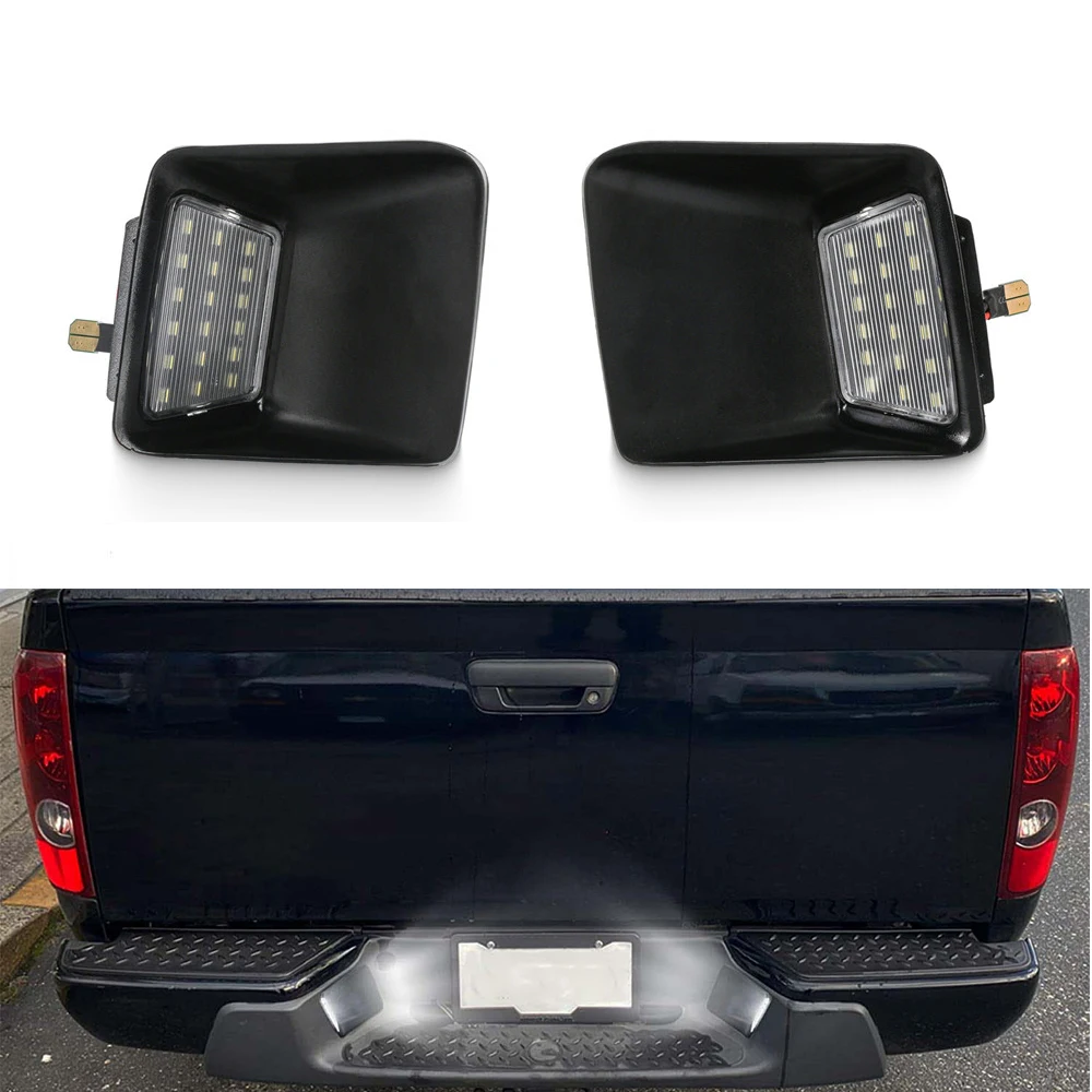 For 2004-2012 Colo GMC Canyon White 6500K LED Rear Number License Plate Light Ca - £142.55 GBP