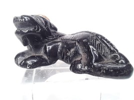 Chinese Tang Style Black Jade? recumbent foo dog Lion scholar object - £1,284.55 GBP