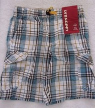 Unionbay® &#39; 8 -Pocket Cargo Short- Archer Green Plaid  Little Boys Sz  6... - $351.39 MXN