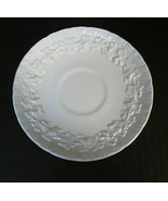 Wedgwood Cream Embossed Queensware GRAPEVINE Replacement Saucer Shell Edge - £12.63 GBP