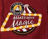 Yogurt Mountain T Shirt L Red Makes Movie Magic DW1 - £6.22 GBP
