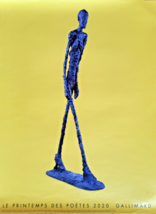 Alberto Giacometti - Spring Of Poets - Original Poster - Gallimard - 2020 - $147.63