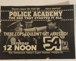 Police Academy Tv Guide Print Ad Steve Gutenberg TPA8 - £4.67 GBP