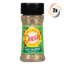 2x Shakers Mrs Dash Flavor Full Salt Free Spicy Jalapeno Seasoning Blend... - £12.19 GBP