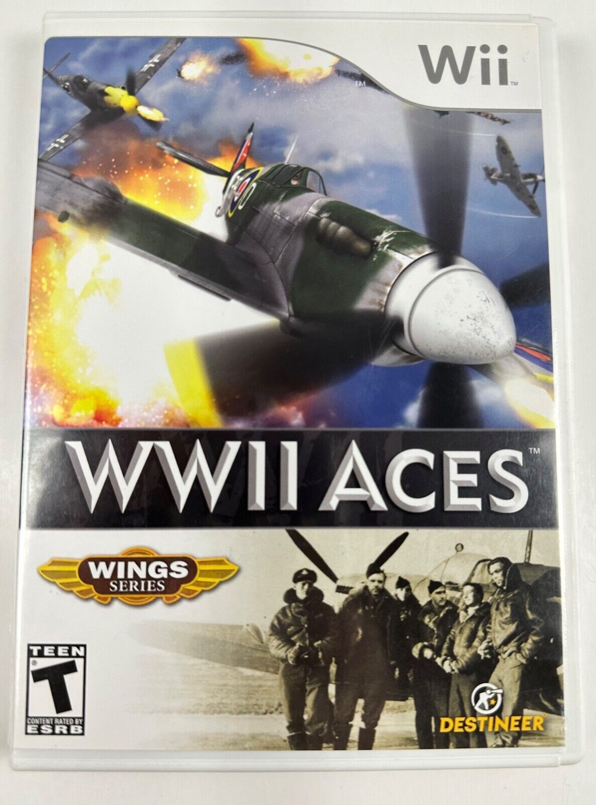 Primary image for WWII Aces Wings Series (Nintendo Wii, 2007) Video Game Complete, Very Good Cond.