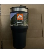 Ozark Trail Double-wall Vacuum-sealed Stainless Steel Tumbler Gray, 30 oz - $10.99