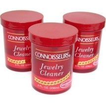 Connoisseurs Jewelers Jewelry Clean Cleaner Cleaning Solution 3 Jars  - £17.75 GBP