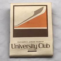 The University Club Vintage Matches Matchbook Restaurant Michigan State - £9.43 GBP