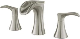 Pfister LF-049-BRKK Brea Widespread Waterfall Bathroom Faucet - Brushed Nickel - £71.06 GBP