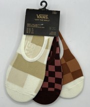 VANS ROADSIDE CANOODLE NO-SHOW 3-PACK SOCKS WOMEN&#39;S 6.5-10 NEW! - £14.60 GBP