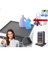 Washer and Dryer Covers 23.6&#39;&#39;x 23.6&#39;&#39; Silicone Top Protector Mat Waterp... - $23.07 CAD