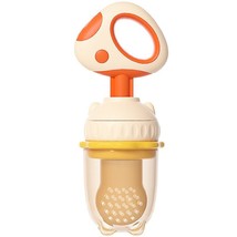 Baby Fruit Feeder Silicone Food Dispenser Pacifier Teething Relief Toy - £14.84 GBP+