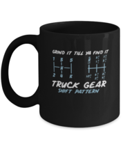 Coffee Mug Funny Truck Gear Shift Tow Trucker Licensed Truck Driver  - £15.65 GBP