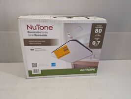 Broan NuTone Roomside Series AERN80K 80 CFM Exhaust Fan CleanCover-Missi... - $68.36