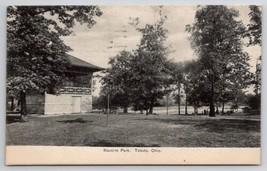 Toledo OH Ohio Navarre Park Bandstand Pavilion 1908 To Glenside PA Postcard A42 - £7.01 GBP