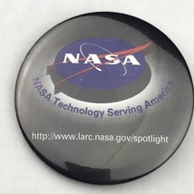 NASA Technology Serving America Pin Button Pinback Spotlight - $10.00