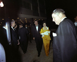 Vice President Lyndon Johnson and Lady Bird attend dinner in Wash DC Pho... - $8.81+