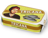 Tricana - Canned whole Sardine with Lemon - 5 tins x 120 gr - £36.13 GBP