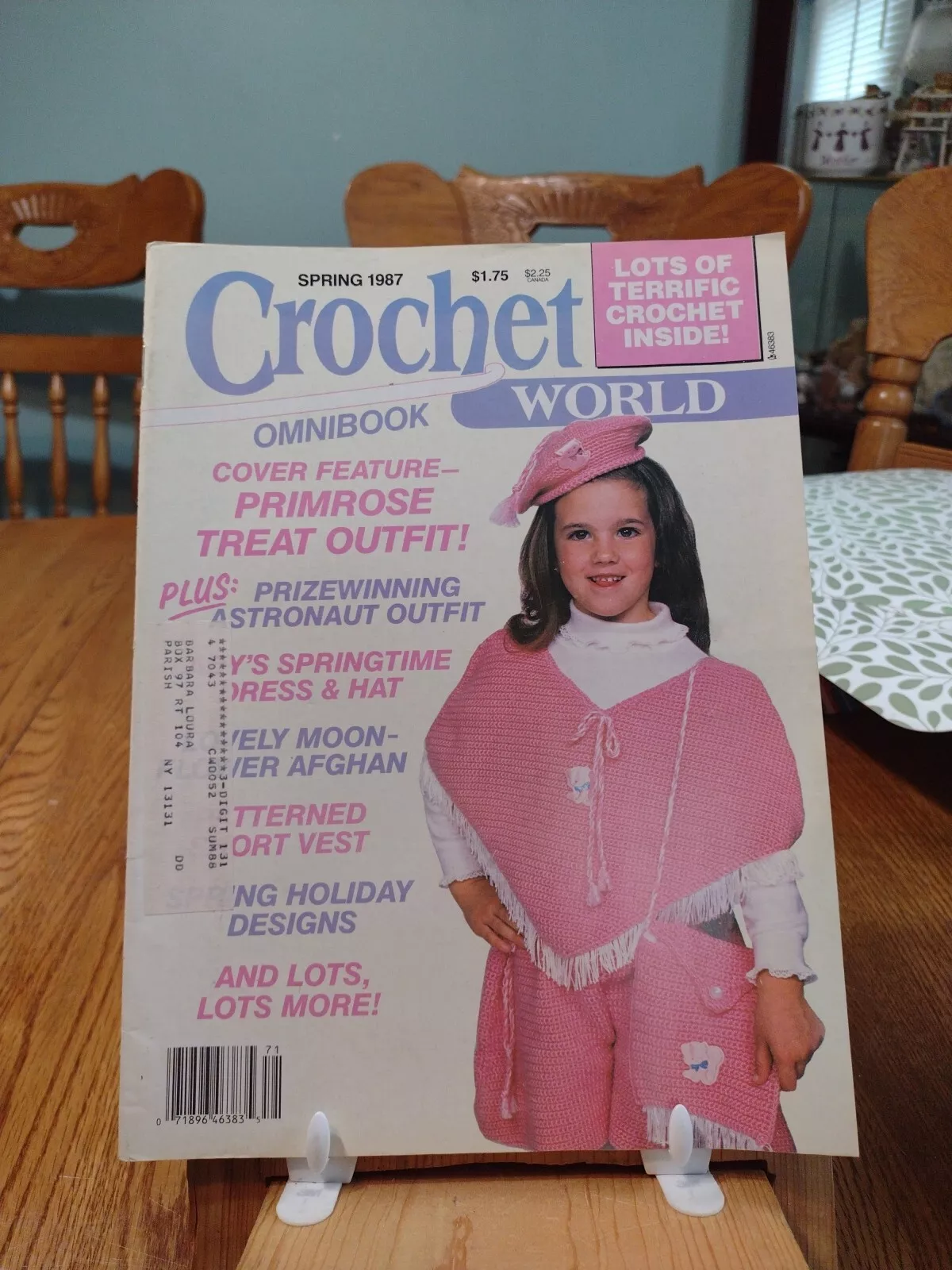Crochet World, Spring 1987 - $9.64 CAD