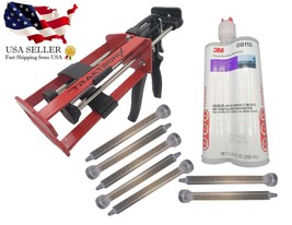 3M 08115 Panel Bonding Adhesive +  Applicator Gun 08571 + 7  Mixing Nozz... - $111.86