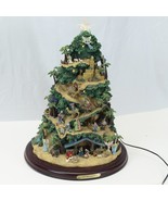 Thomas Kinkade Tabletop Tree Glory to The Newborn King Hawthorne Village... - $248.74 CAD