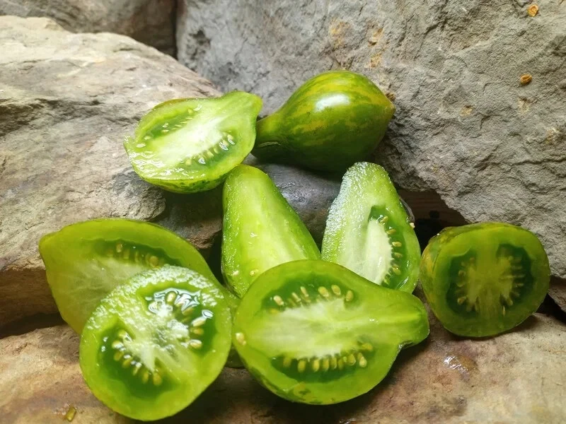 50 Seeds Green Pear Tomato Juicy Tomatoe Vegetable Garden Edible - €4,43 EUR