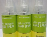 Bath &amp; Body Works Antibacterial Hand Spray Cucumber Melon 3 FL OZ Pack O... - £31.47 GBP
