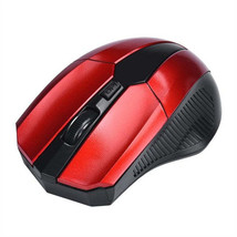 2.4GHz Wireless Optical Mouse for PC and Mac Red - £23.97 GBP